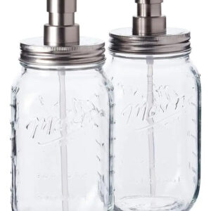 Jabonera Diseño Maison Mason Craft & More Lotion Pump Ttu-u3447 Color Cristal X Unidad