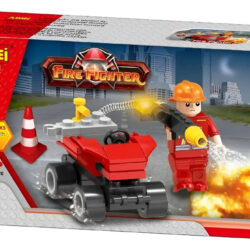 Set Bombero 48 Pzas. Bloques De Construcción 48