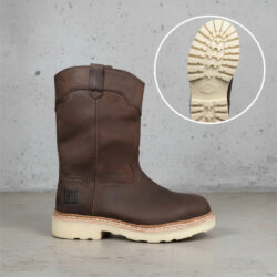 Bota De Seguridad Frye Supply Casco Acero,antiderra Fr40303 Cafe 29.5 Mx