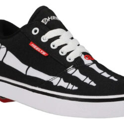Tenis Patines Originales Marca Heelys Pro 20 Talla 21cm  21 Mx Negro Con Blanco