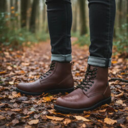 Botín Bota Levi's Dama Modelo L2124711 - Café Mujer Café Piel Flore Entera 26 Mx