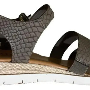 Sandalia Para Mujer Ana Laken Taupe Arena Gris 5 Mx