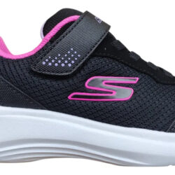 Tenis Skechers Niña 403615l/bkpk Reset Achieved Negro