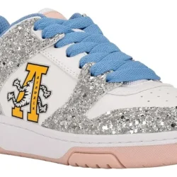 Tenis Airwalk Para Dama Modelo Nova5-j White/silver Blanco/plata 5,5 Mx