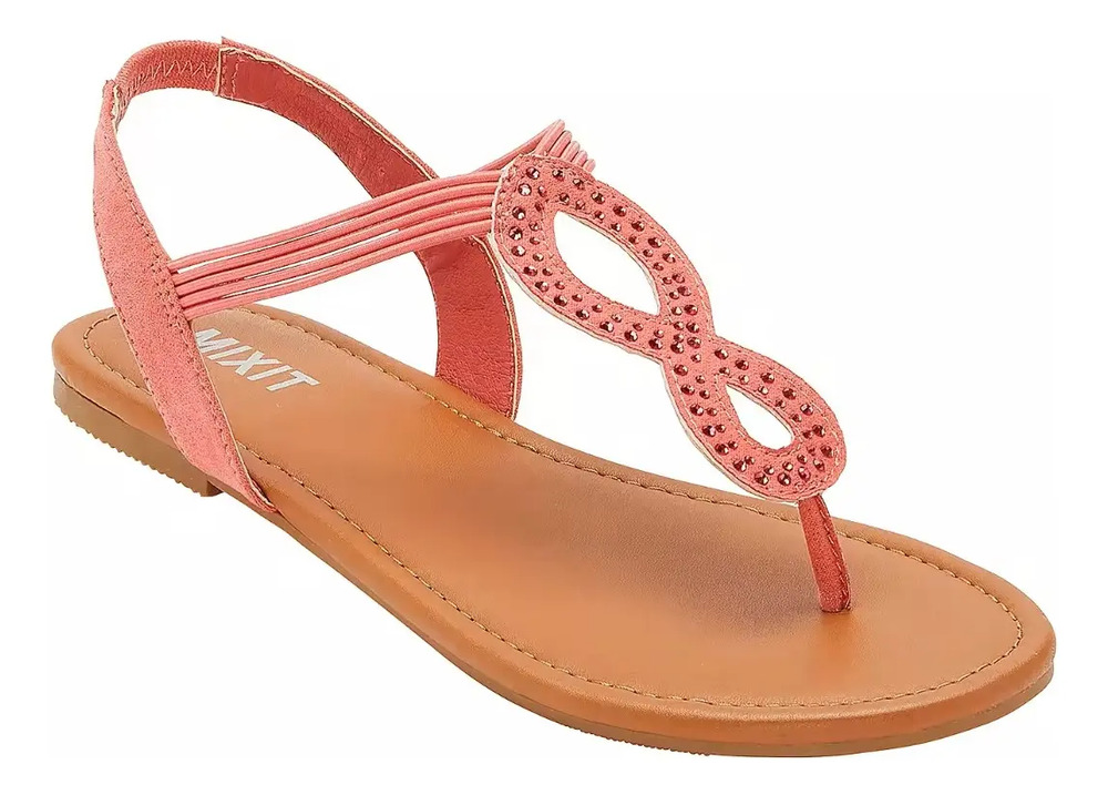 Sandalias Marca Mixit Modelo Geary Talla 5 Rosa Chicle 5 Mx - Image 2