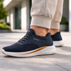Tenis Skechers Caballero Modelo 182006/blk Hands Free Negro