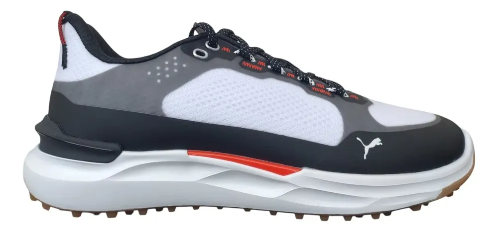 Zapato Tenis Para Golf Puma Mod. Ignite Elevate X Black Negro Liso 9,0 Mx