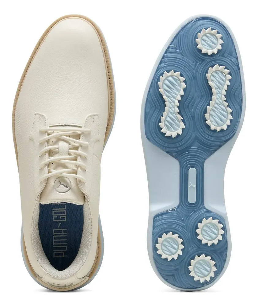Zapato Tenis Para Golf Puma Mod. Royale - Icy Blue (beige) - Image 5