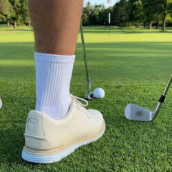 Zapato Tenis Para Golf Puma Mod. Royale - Icy Blue (beige)