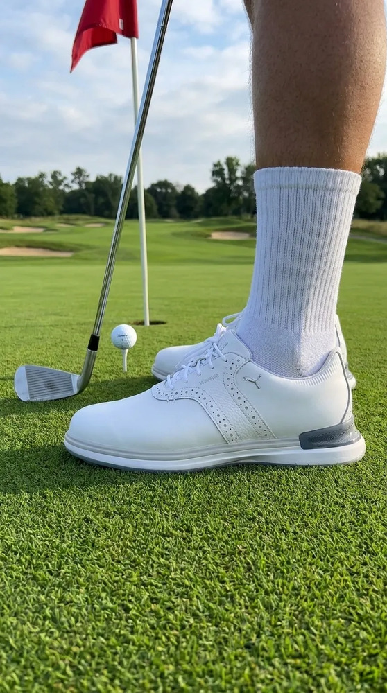 Zapato Tenis Para Golf Puma Mod. Avant - Icy Blue