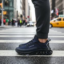 Tenis Nautica Wyern Navy - Black Db, Mn10066mdb