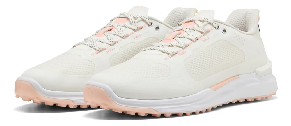 Zapato Tenis Para Golf Puma Mod. Elevate X Peaches Hueso Liso 8,0 Mx - Image 8