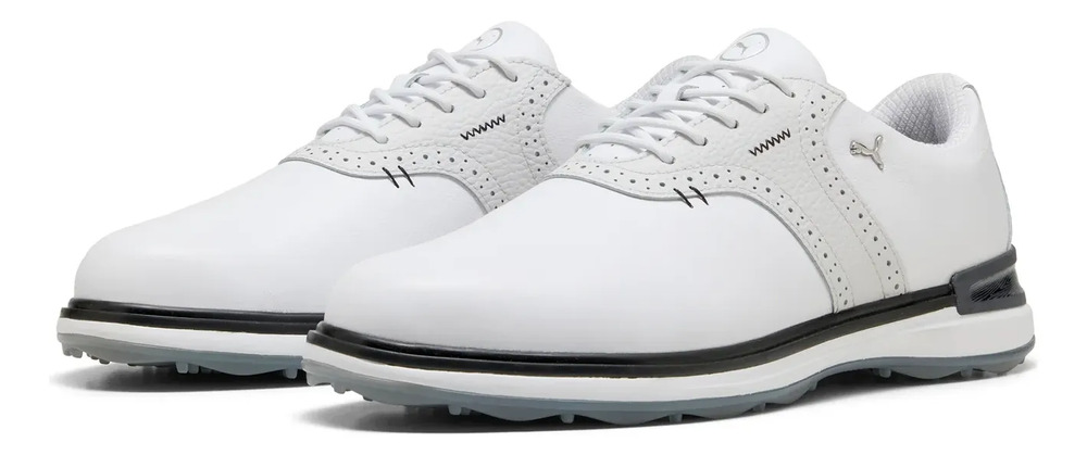 Zapato Tenis Para Golf Puma Mod. Avant- Gray Black Caballero - Image 4