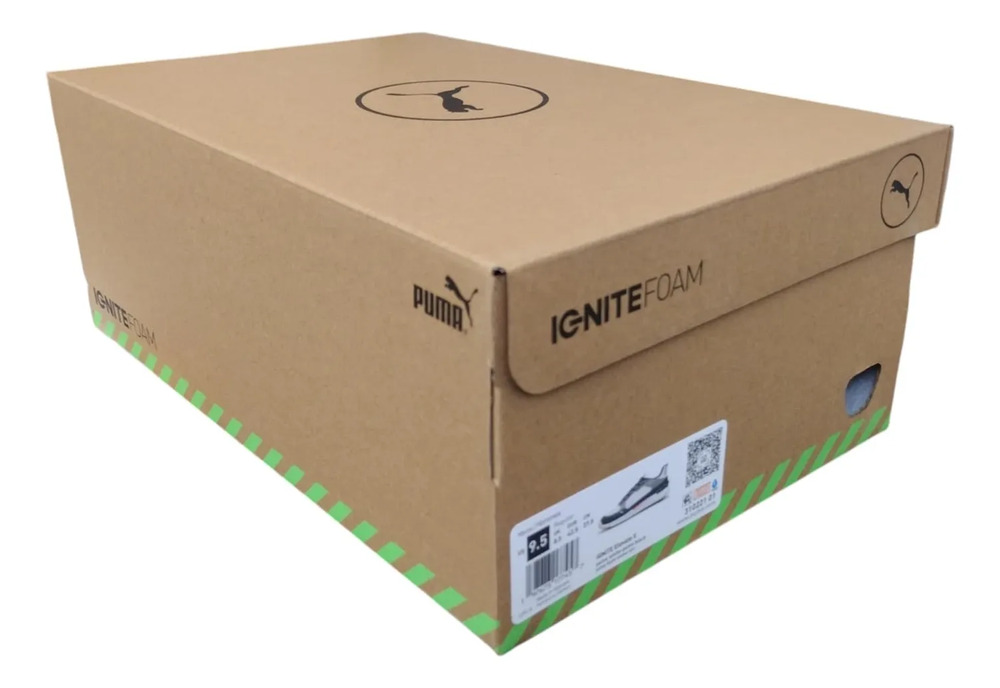Zapato Tenis Para Golf Puma Mod. Ignite Elevate X Black Negro Liso 9,0 Mx - Image 11